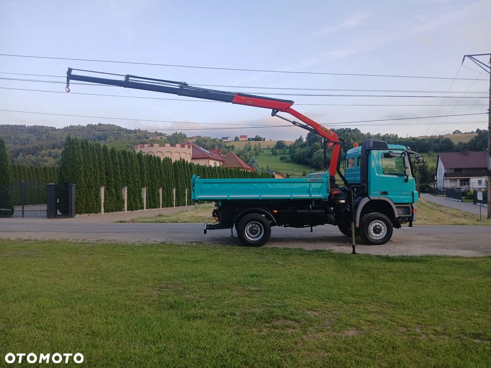 Mercedes-Benz ACTROS 360 KM LIFT 4x4 Duży HDS Palfinger RADIO Meiller PERFEKCYJNY ! - 14