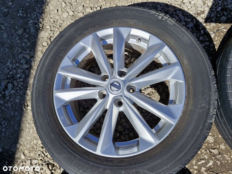 NISSAN QASHQAI J11 FELGI ALUMINIOWE 5X114,3 17 CALI KOŁA X TRAIL RENAULT 4EA1A - 8
