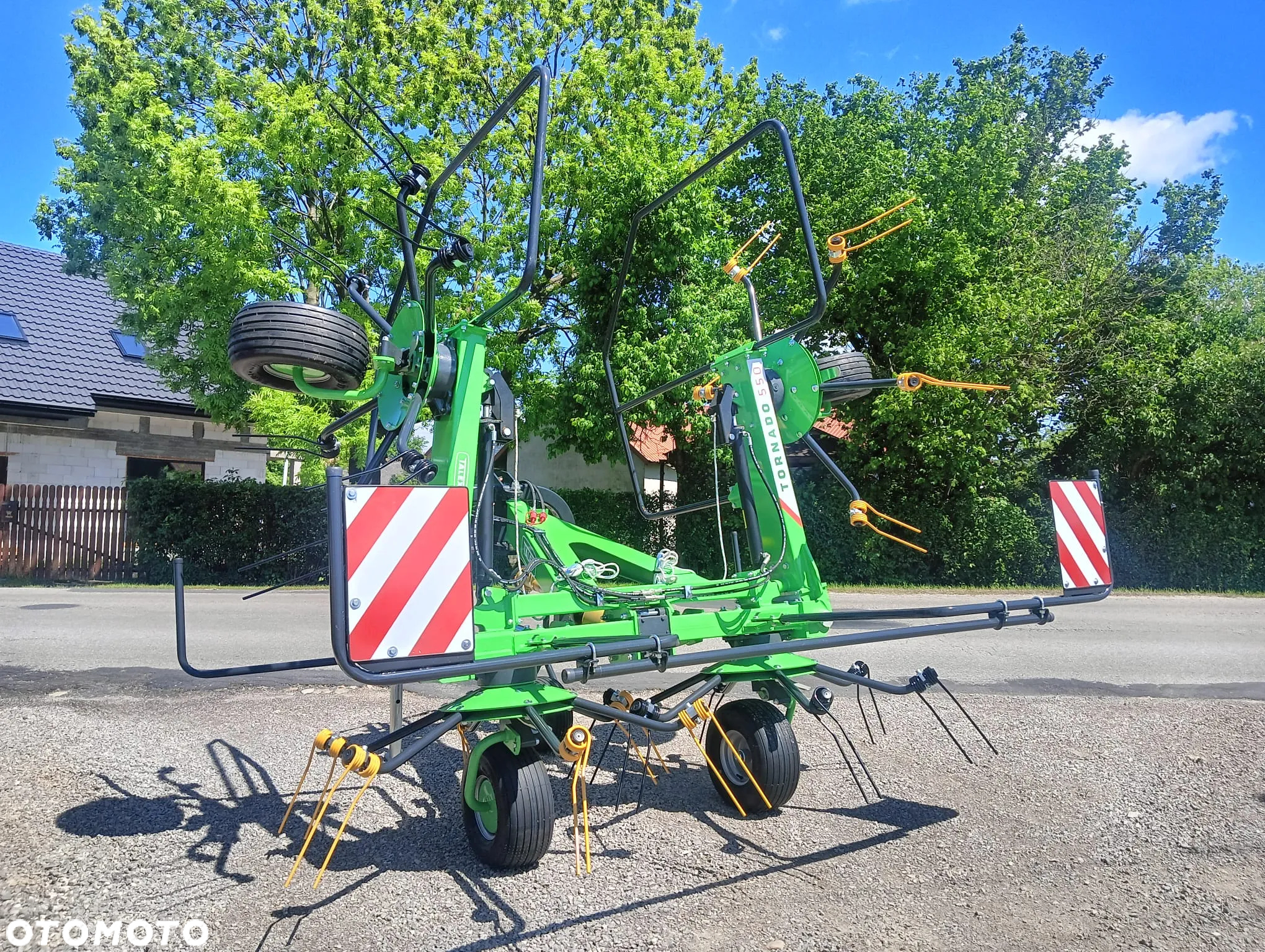 Przetrząsacz TORNADO 5,50 TALEX 4-wirniki przetrząsarka karuzelowa!! - 7