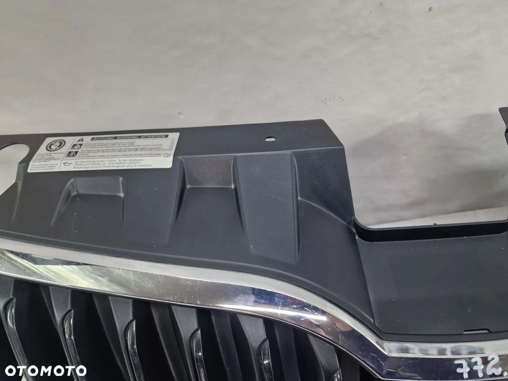SKODA OCTAVIA 3 III LIFT 16- ATRAPA / GRILL PRZEDNI PRZÓD , NR 5E0853653A , NR AUKCJI GL772 - 4