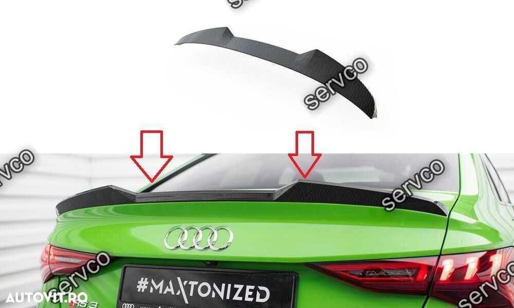 Pachet Set Body kit tuning Carbon Audi RS3 8Y Sedan 2020- MaxtonDesign - 5