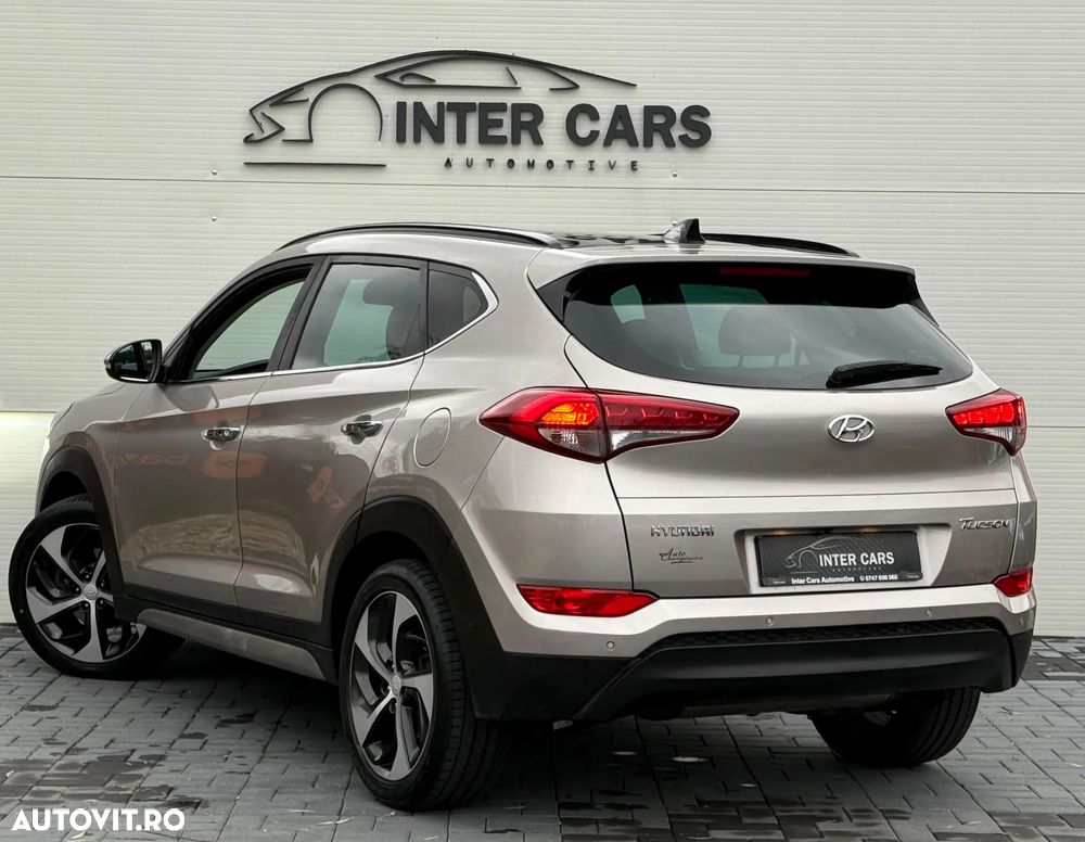 Hyundai Tucson blue 1.7 CRDi 2WD DCT Premium - 4