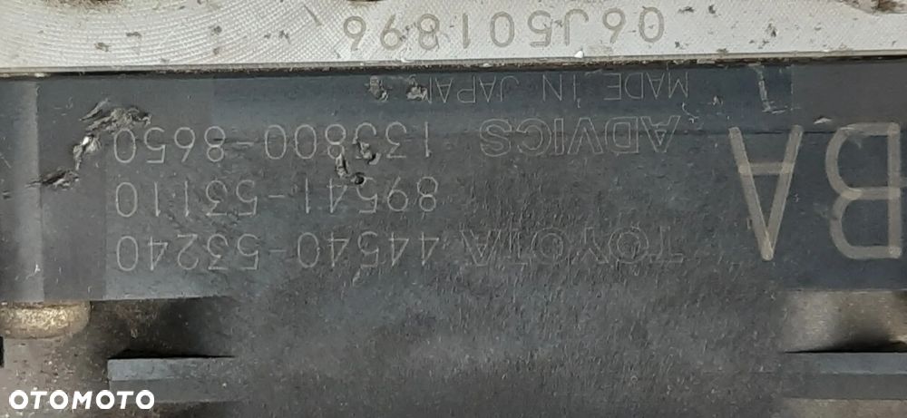 Lexus Is POMPA ABS 44540-53240 89541-53110 133800-8650 Drzwi prawy Przód Prawy tył Lakier 8R6 Lusterko Prawe 9 pin uk - 6