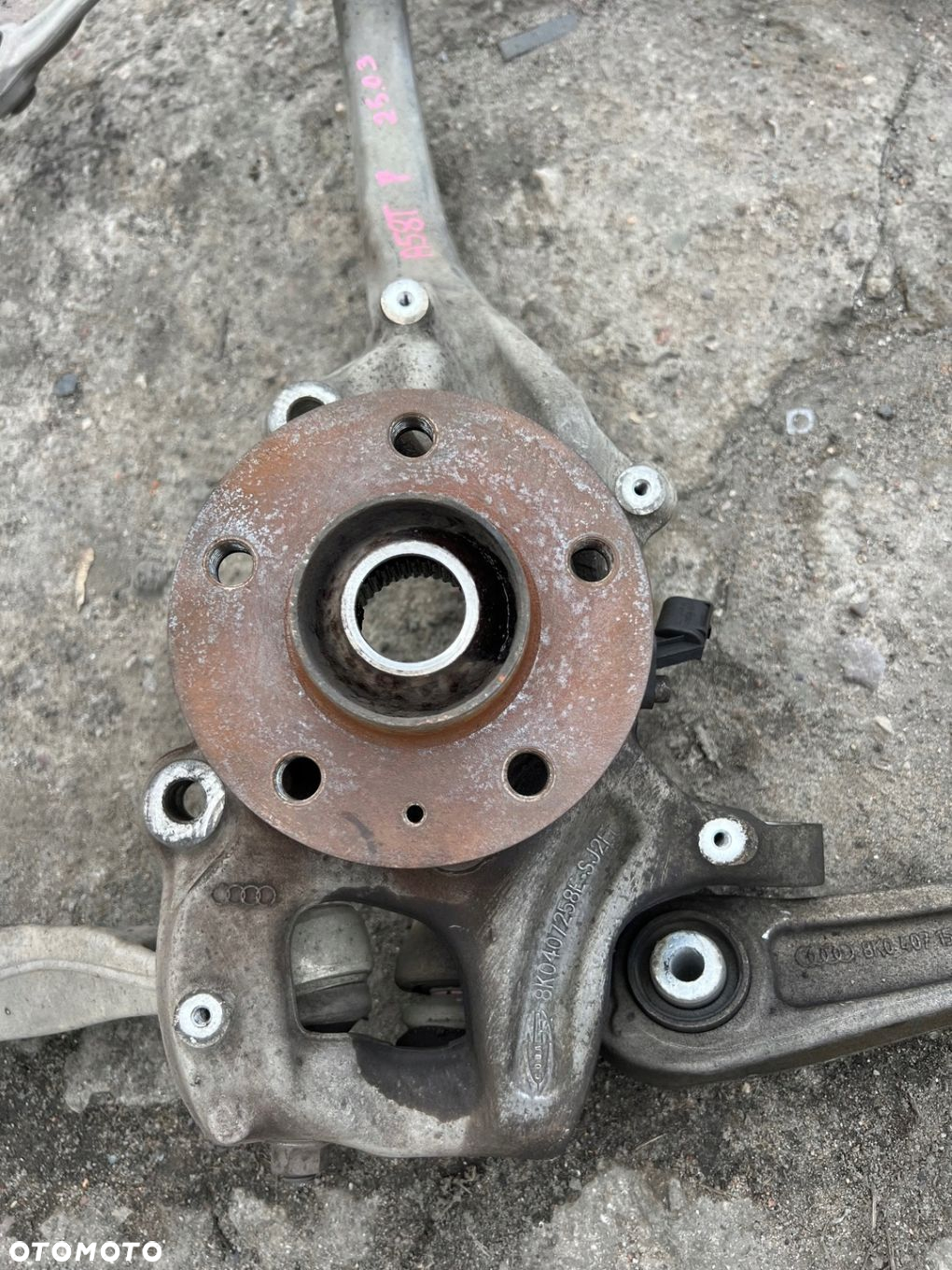 AUDI A4 B8 A5 8T A6 C7 A7 ZWROTNICA PRAWA PRAWY PRZÓD 8K0407258E - 5