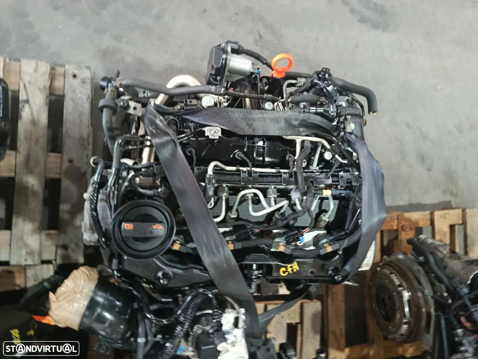 Motor Volkswagen Audi Seat 2.0 TDi 140cv REF: CFH - 1