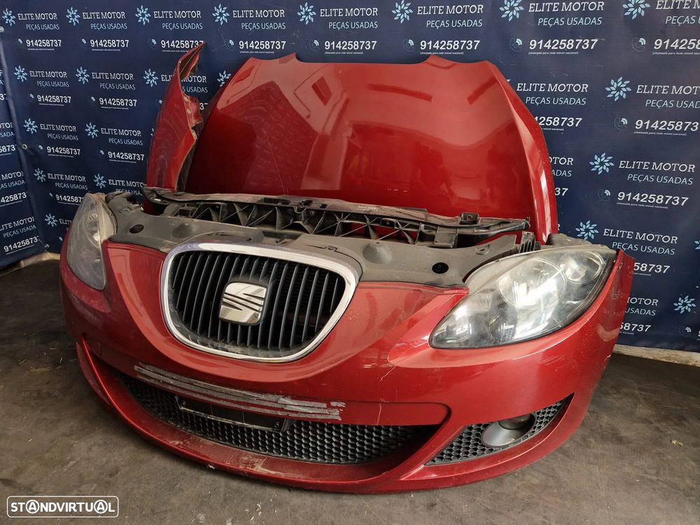 Frente completa usada SEAT LEON 1P TDI capot parachoques guardalamas oticas radiadores