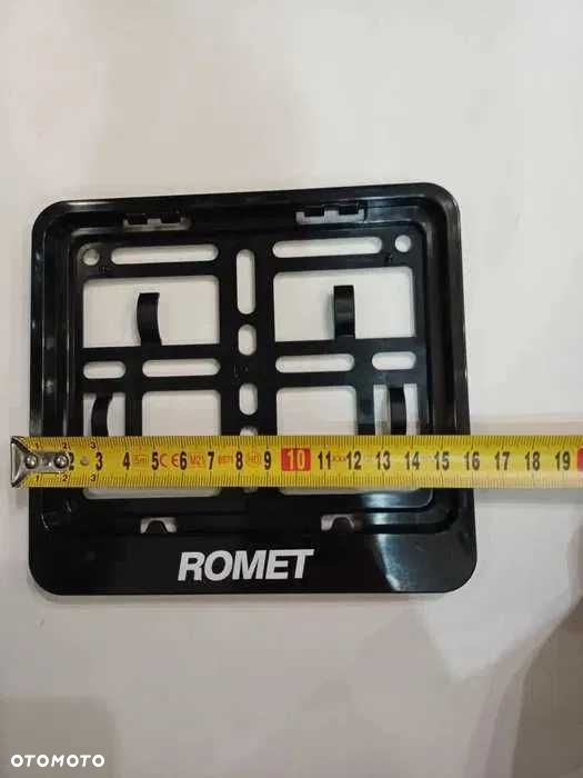 MOTOROWEROWA SKUTEROWA  Ramka do tablicy rejestracyjnej  ROMET NR4 - 2