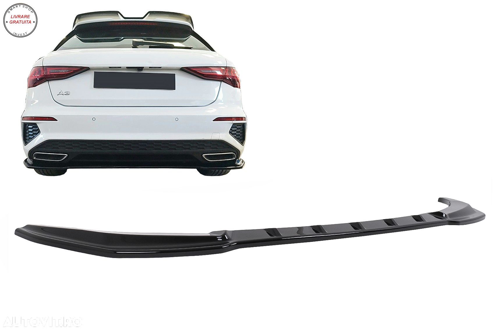 Prelungire bara spate Audi A3 8Y S-Line (2020-2024) Sportback RS3 Design- livrare gratuita - 1