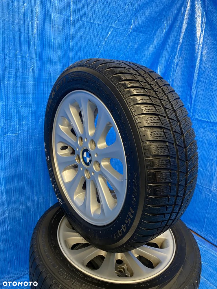 KOŁA KOŁO FELGA ALUMINIOWE ALUSY 6,5J 16" 5X120; 72,6mm ET42 OPONY FALKEN 7mm RUNFLAT BMW 1 SERIA E81 E87 3 SERIA E36 E46 E90 E91 ITP. - 6