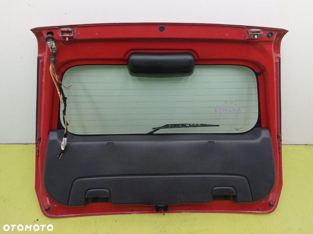 Klapa tył tylna BAGAŻNIKA SUZUKI IGNIS I 2000-2006 ZR8 CZERWONA ŁADNA - 8