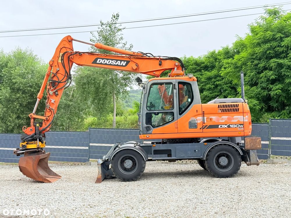 Doosan * DOOSAN DX160W *ROTOTILT* GPS 2D Leica * Sprowadzona * Stan Perfekcyjny * Koparka Kołowa * - 10