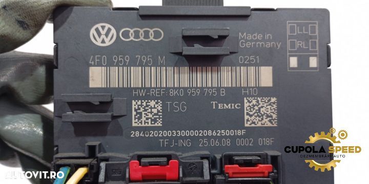Modul control usa spate dreapta 4F0959795M Audi Q7 4L [2005 - 2009] - 3