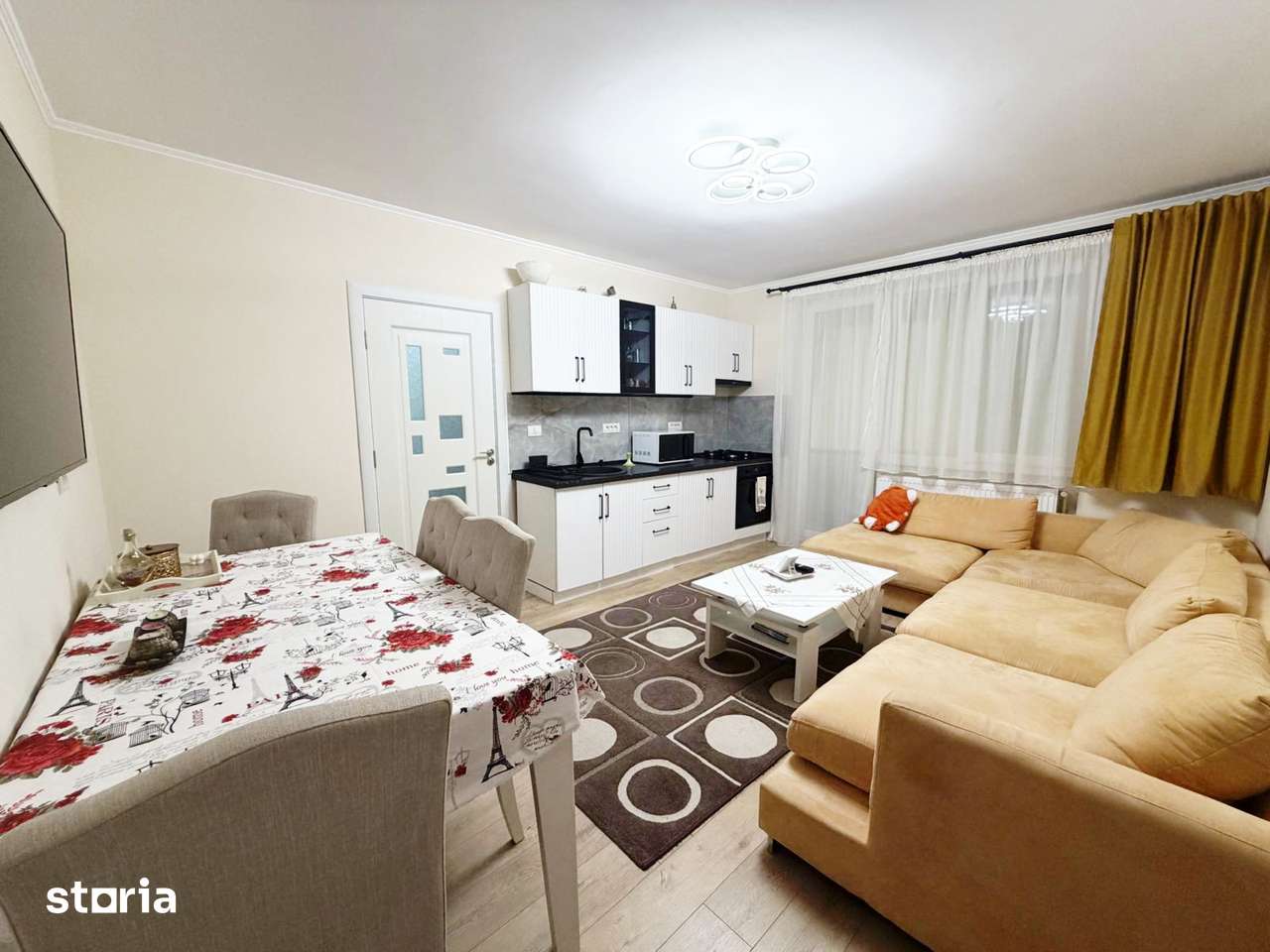 Apartament modern 3 camere, parter, cu centrală – Podgoria — fotografia 1