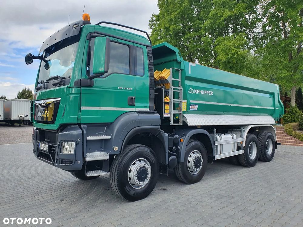 MAN TGS 41.500 8x8 KH KIPPER Manual Salon Polska Idealny - 4