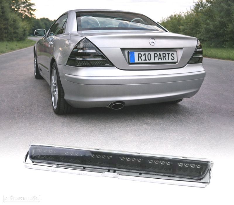 TERCEIRA LUZ DE STOP MERCEDES SLK R170 96-04 FUMADO - 1