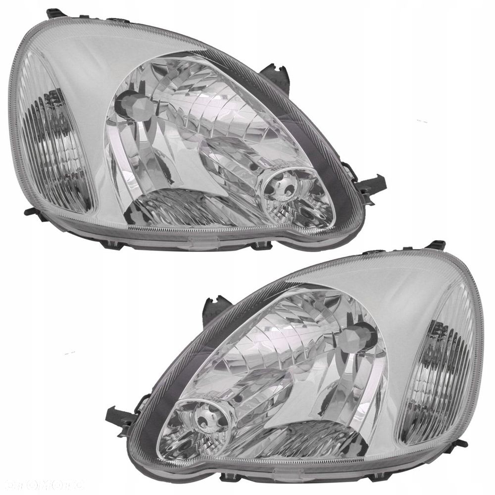 Reflektor Lampa Tyc Toyota Yaris I 1 xp10 Lift 2003-2005 kpl - 1