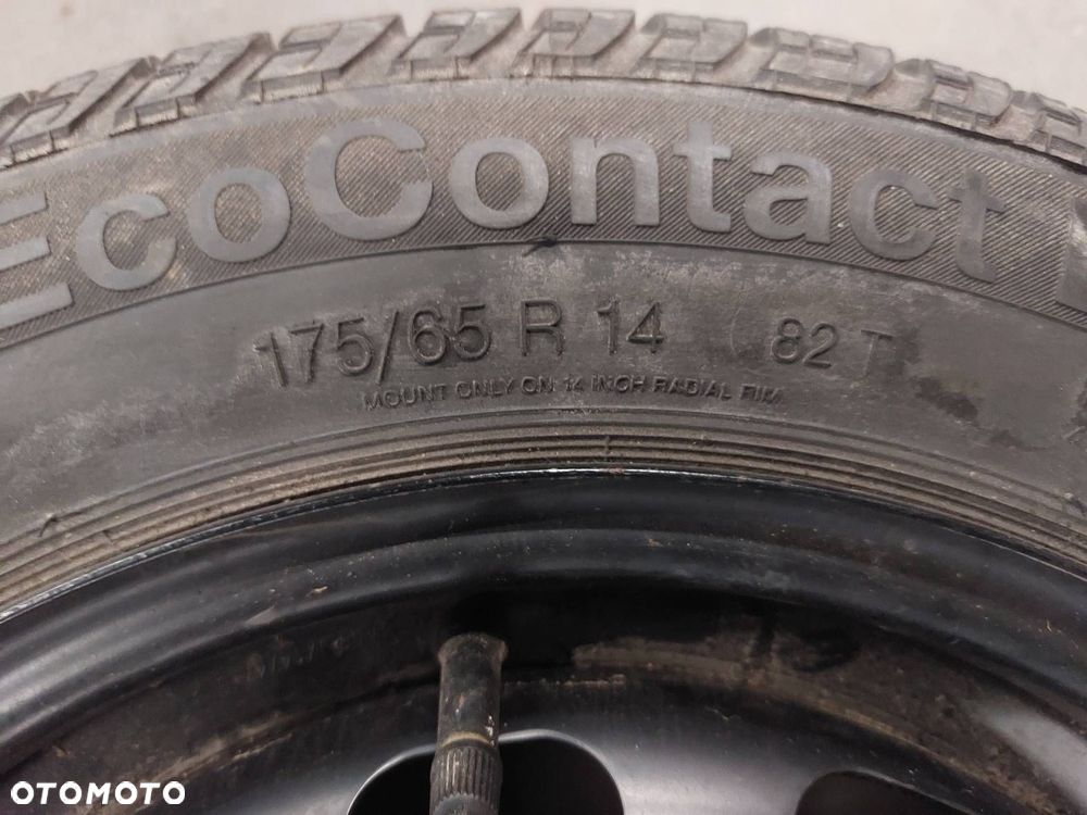 KOŁO ZAPASOWE FIESTA MK5 4X108 FI 63,4 175/65R14 CONTINENTAL 2002 - 3