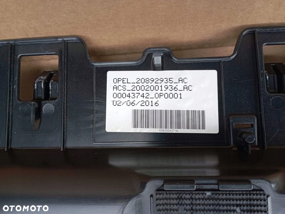 OPEL ZAFIRA C ROLETA ŻALUZJA PANORAMY SZYBERDACHU 20892935 - 3