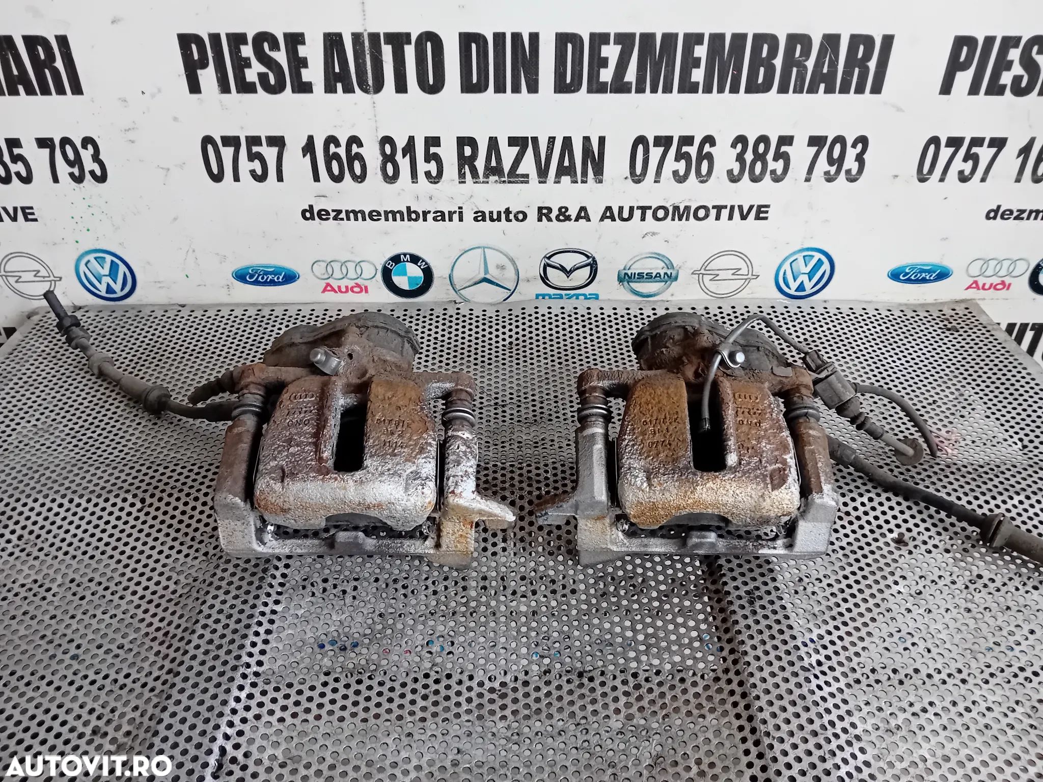 Etrieri Etrier Stanga Dreapta Spate Electric Audi A6 4G C7 2012-2018 Testati Motor CNH Cutie NYU - 1