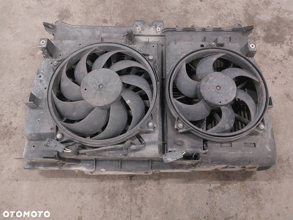 KOMPLET CHŁODNIC + WENTYLATORY PEUGEOT 807 I 2.2 HDI - 2