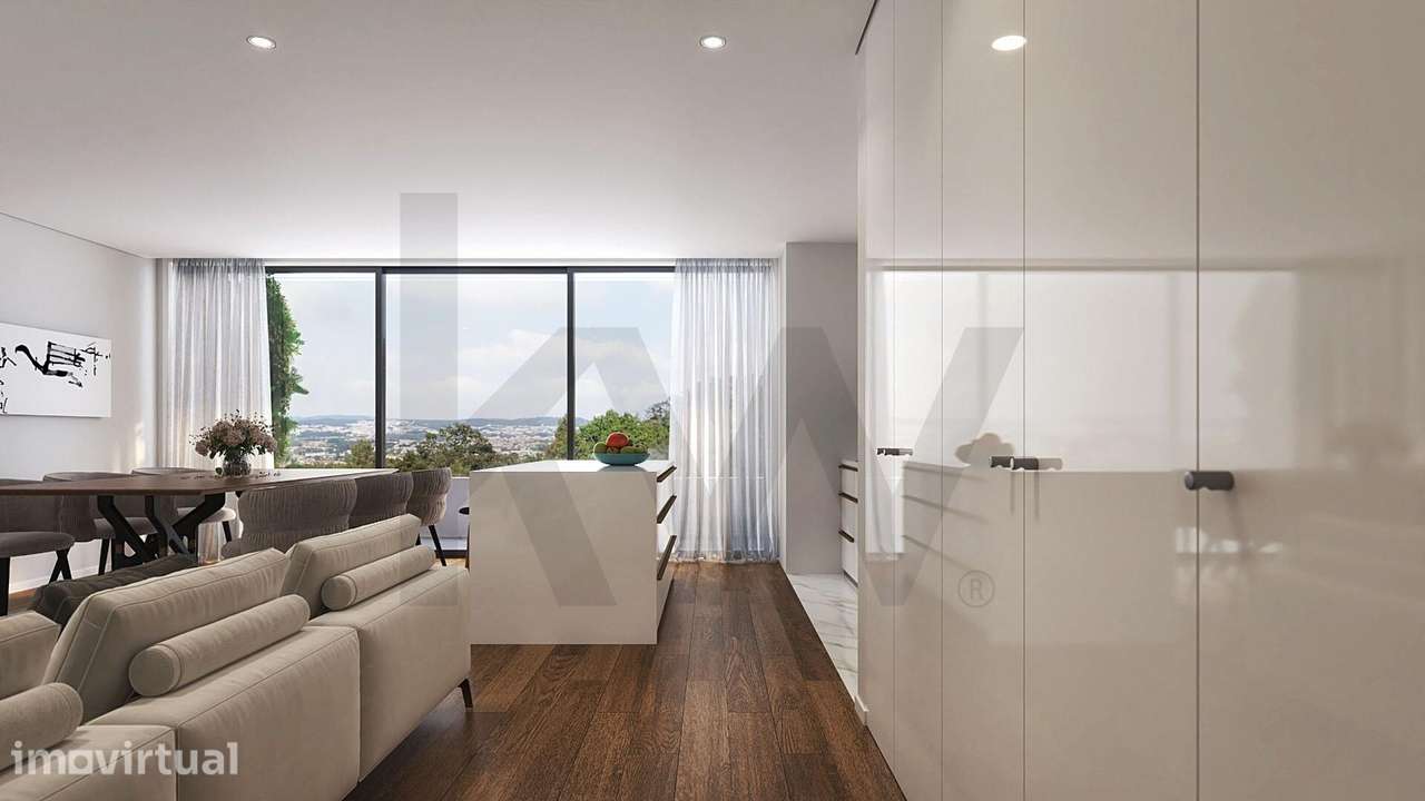 Apartamento T3, c/ varanda e garagem, no Centro Histórico de Leça d - Grande imagem: 3/21