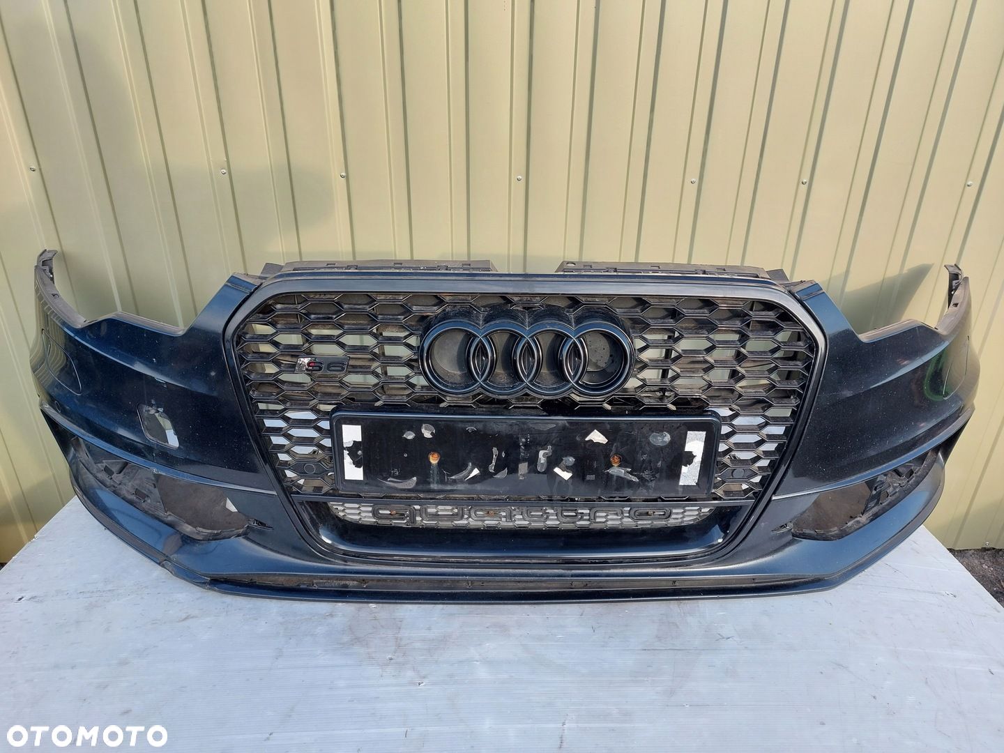 AUDI A6 C7 S-LINE ZDERZAK PRZÓD PRZEDNI 4G0 S6 PDC XENON - 1