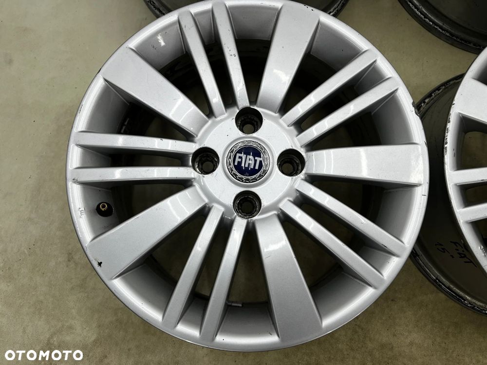 Felgi aluminiowe Fiat r15 cali 6jx15 ET43 4x100 felgi KOMPLET 51776856 - 8