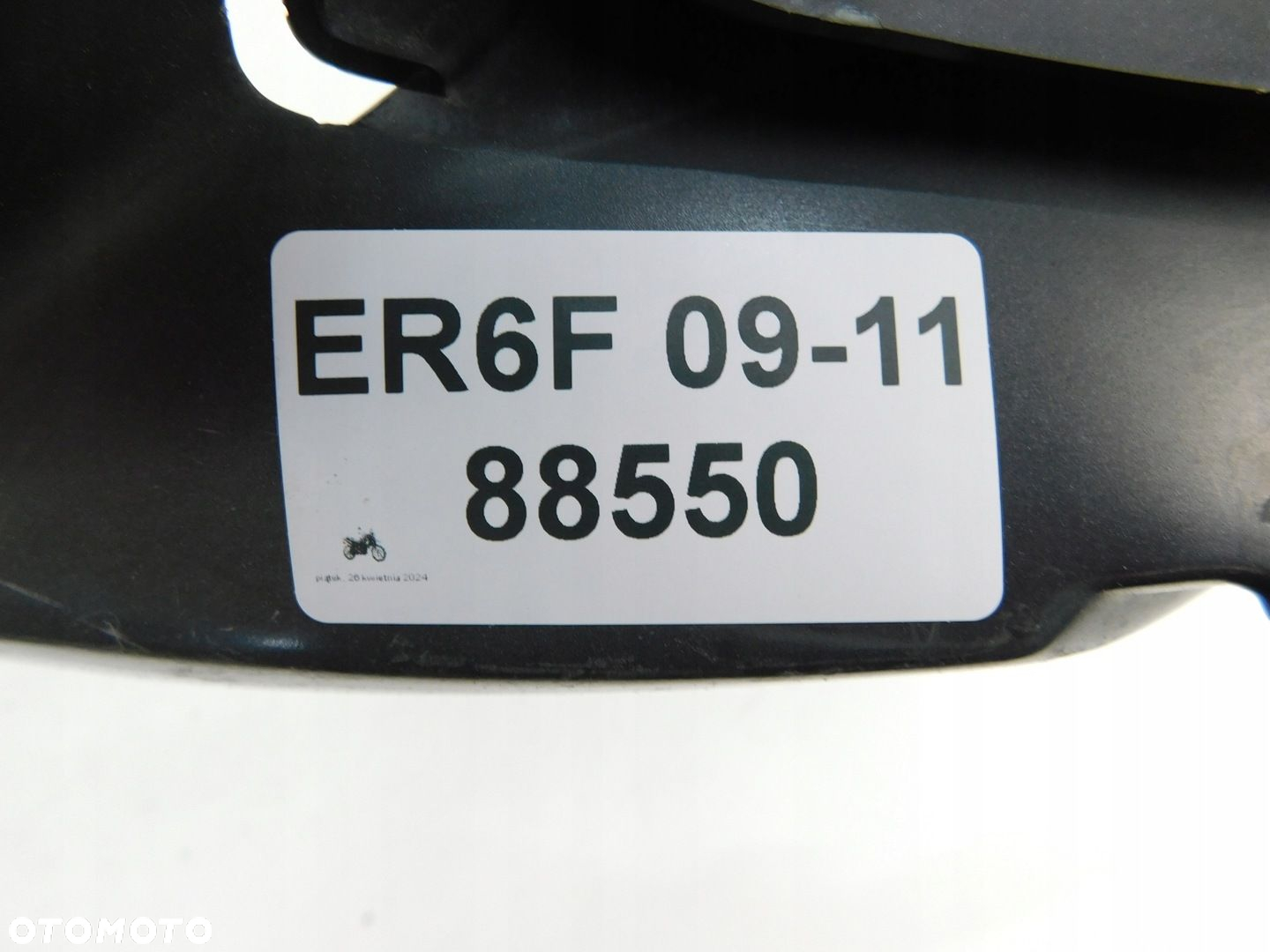 KAWASAKI ER6F 09-11 WYPEŁNIENIE CZASZY NOSEK - 7