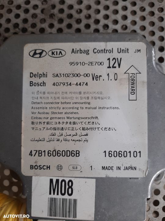 Calculator Motor ECU Kia Sportage Hyundai Tucson An 2004-2010 - 4
