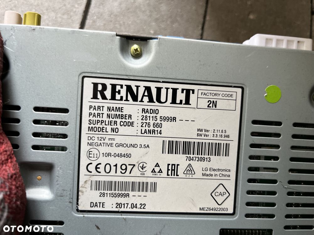 Radio (9) Renault Megane IV - 3