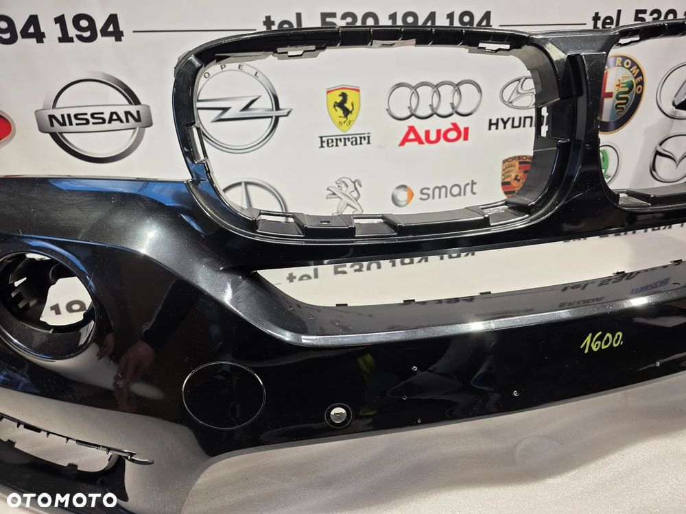 BMW X5 F15 13- ZDERZAK PRZEDNI PRZÓD NA SPRYSKI + 4xPDC , NR 51117294480 / 7294480 , NR AUKCJI NZ1600 - 11