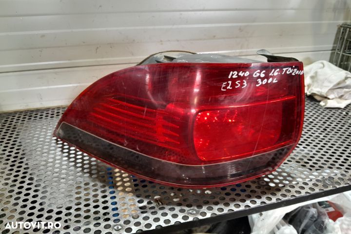 Lampa / Tripla stop stanga pe aripa Volkswagen VW Golf 6 [2008 - 2015 - 2