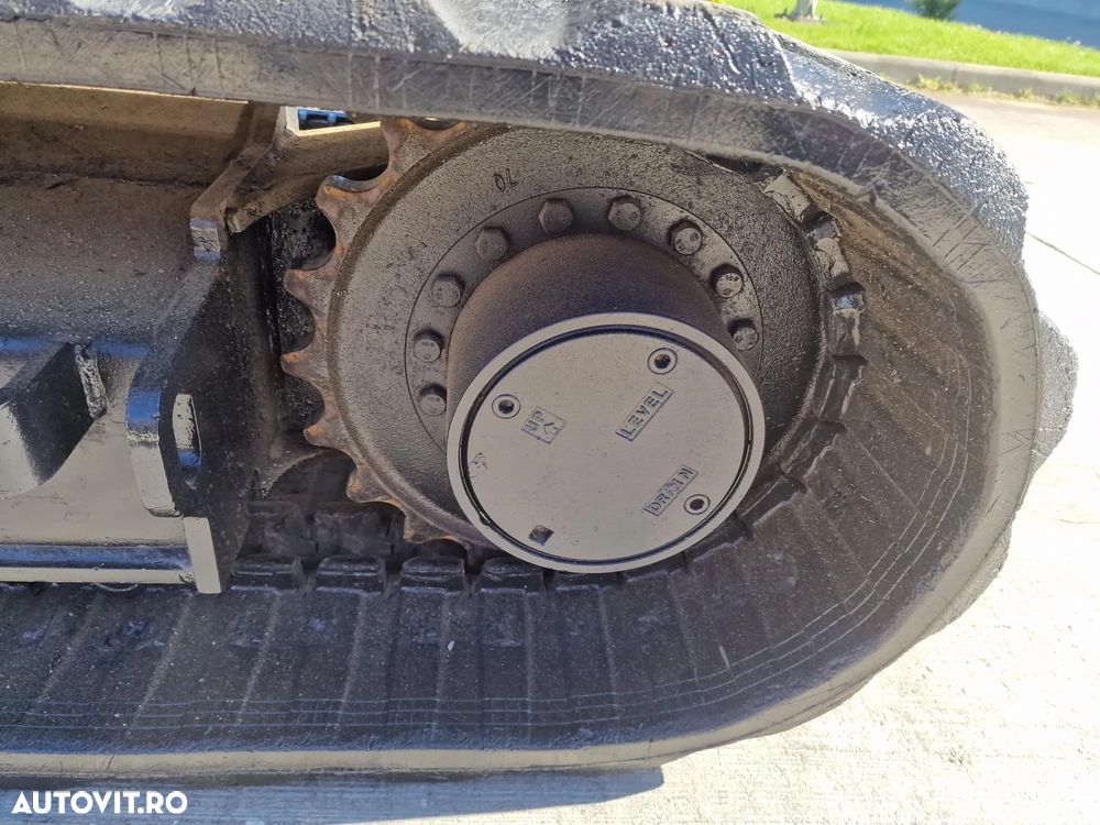Hitachi ZX85, 2021, 2.975h, LAMA, CUPLA RAPIDA+3 CUPE NOI, Ad sapare 5m, latime 2,2m, ridica 3,7t, Camera spate, senile cauciuc 80% ok, inst picon pe bratele de excavare, Aer cond, computer in lb romana, posibilitate leasing -PROMOTIE 56.900 EUR+Tva - 13