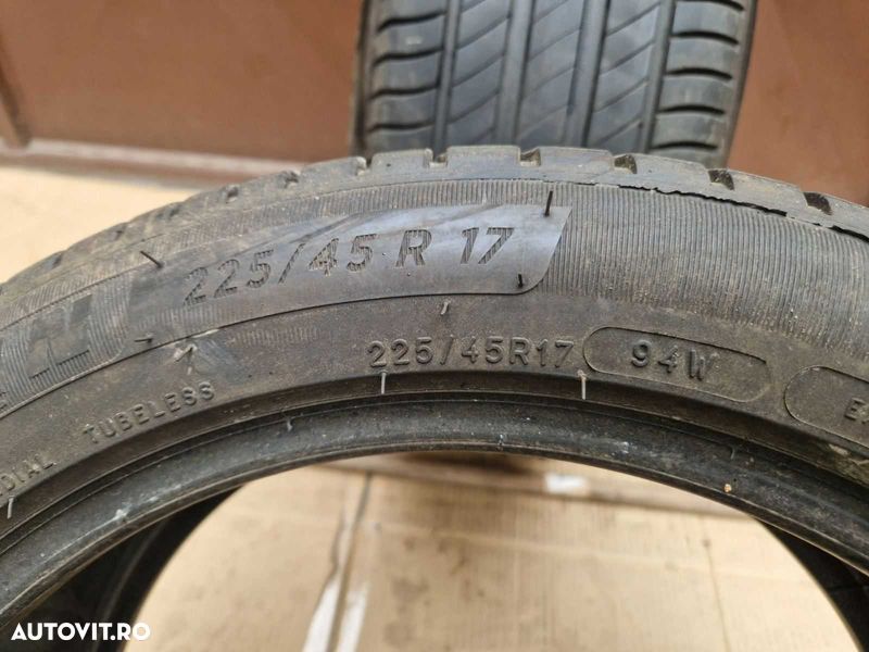 2 Michelin R17 225/45 Anvelope de vară DOT4120 - 4