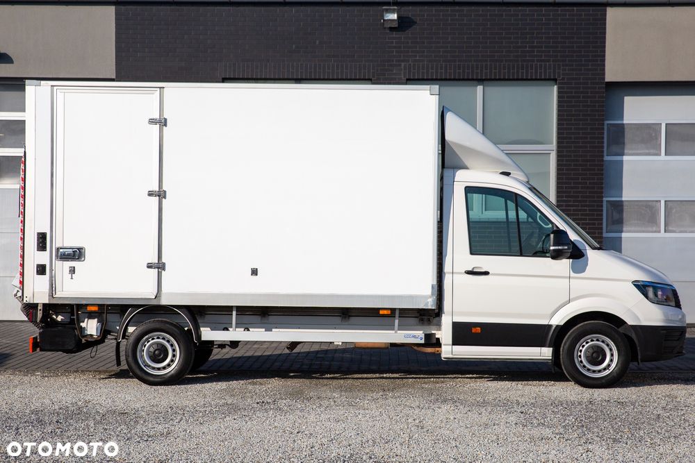 Volkswagen Crafter 177KM 8ep KONTENER + WINDA dHollandia 750kg + DRZWI BOCZNE - 3
