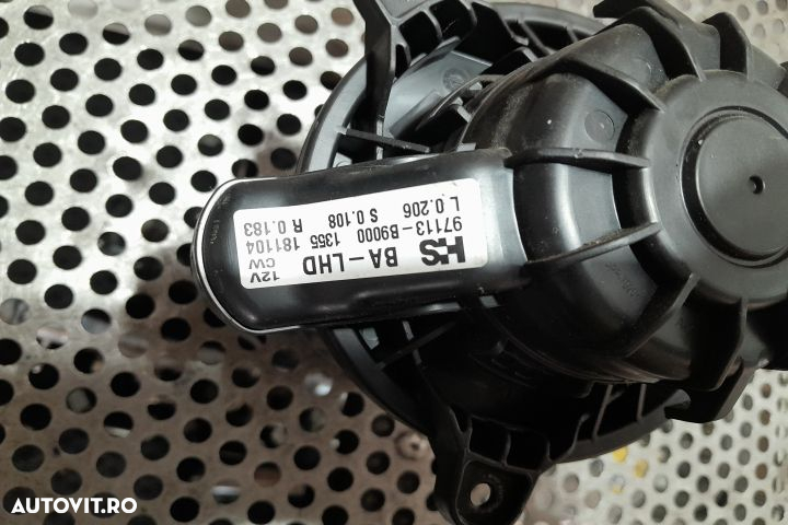 Ventilator aeroterma 97113-B9000 97113-B9000 Hyundai i10 2 [2013 - 20 - 3