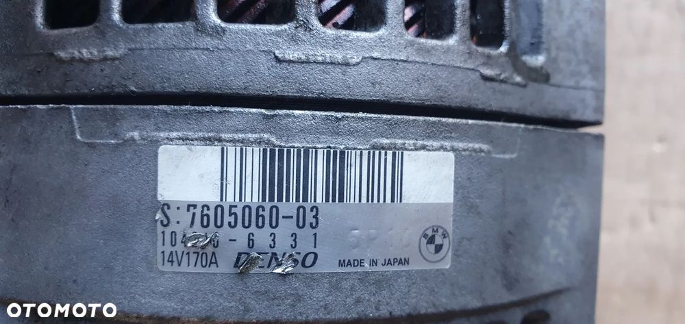 Alternator prądnica BMW I F20 1.6i 7605060 - 7