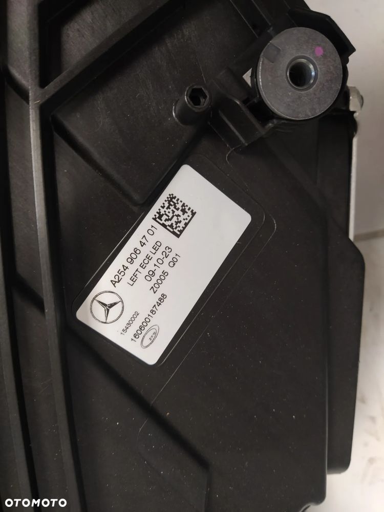 MERCEDES GLC 254 W254 REFLEKTOR LAMPA LEWA PRZÓD PRZEDNIA FULL LED DIGITAL PRZETWORNICE KOMPLETNA NOWA ORYGINAŁ - 9