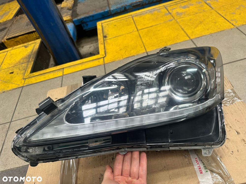 lexus is ii lift 220 250 lampa lewa przód przednia bi xenon - 5