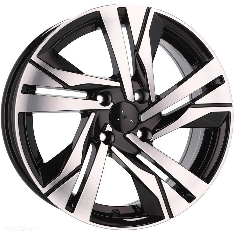 4x Felgi 16 m.in. do PEUGEOT 2008 206 207 208 308 3008 Partner CITROEN C4 DS3 DS5 - B5543 - 8