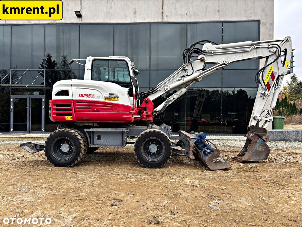 Takeuchi TB295W KOPARKA KOŁOWA 2018R. | KOMATSU PW 98 110 TEREX 85 110 - 2