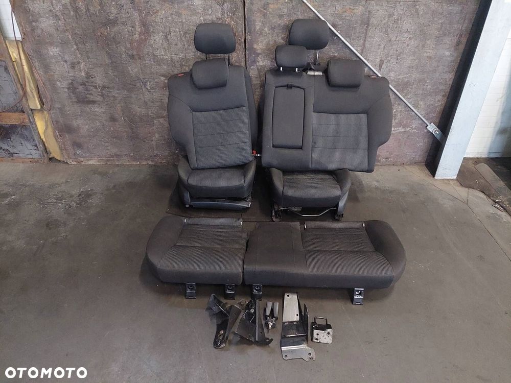 FOTELE KOMPLET LEWY PRAWY KANAPA TYŁ FORD MONDEO MK4 - 1