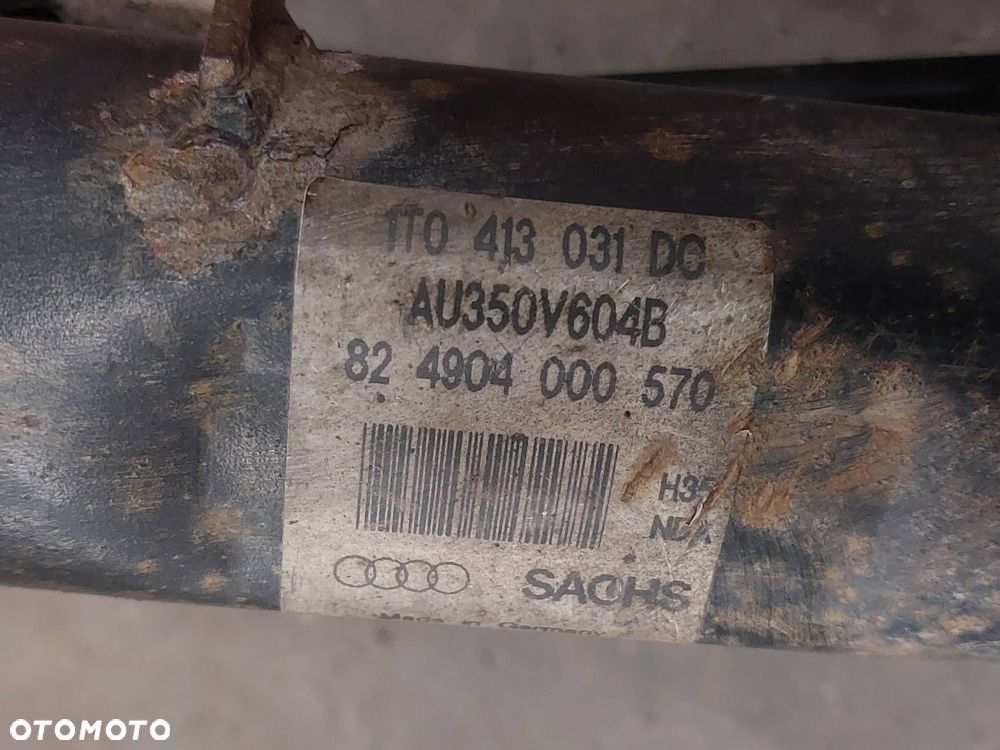 AMORTYZATOR LEWY PRAWY PRZÓD SPRĘŻYNY OBNIŻAJĄCE HAMULCE AUDI A3 8P 2.0 FSI - 7