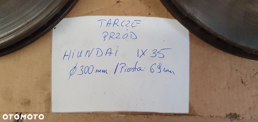 Tarcze hamulcowe przód przednie Hyundai ix35 1.7 CRDI - 10