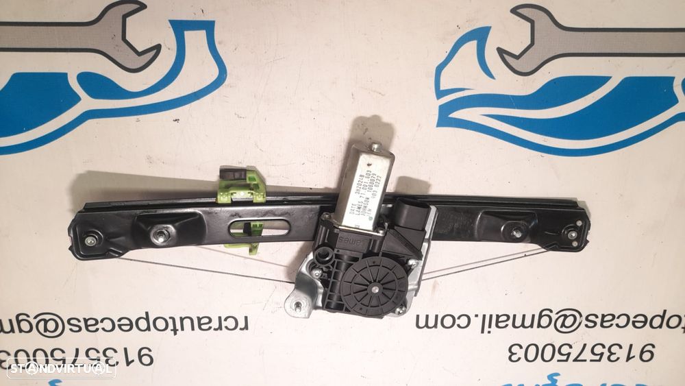 MOTOR SISTEMA ELEVADOR VIDRO PORTA TRASEIRA TRÁS DIREITA 1060079 9030222 71001603 BMW SERIE 1 E87 - 1