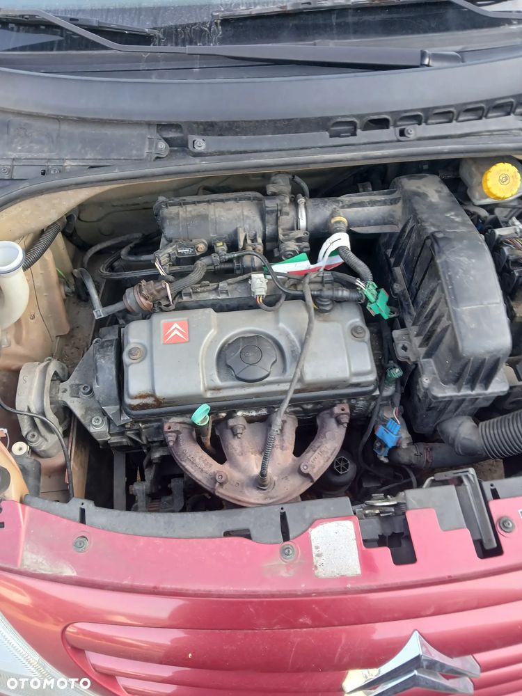 citroen c3 1.1 hfx silnik skrzynia sanki belka przód tył wahacz zacisk zwrotnica maglownica - 2