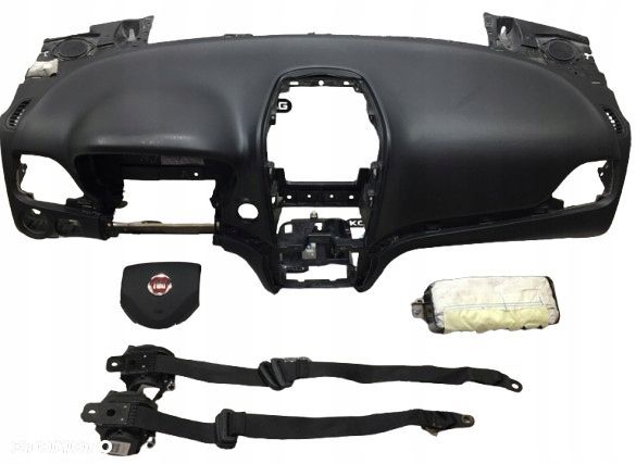 komplet poduszki deska pas pasy fiat freemont - 1