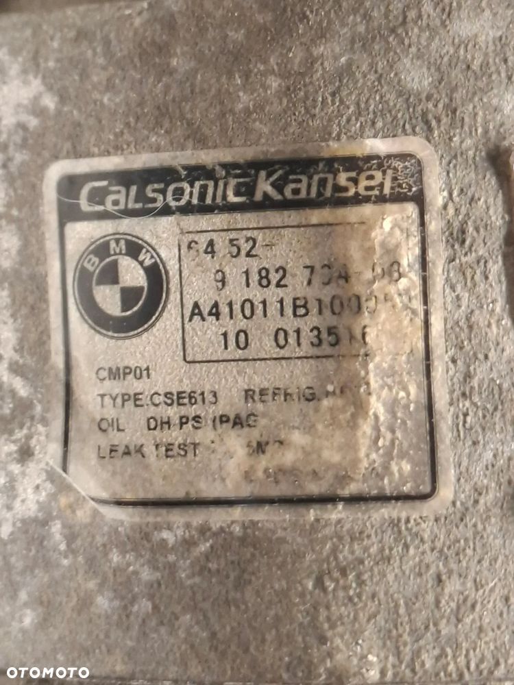 SPREZARKA KOMPRESOR KLIMATYZACJI BMW E87 E90 E91 E92 E93 E81 N43 1.8 2.0 9182794 SLASK WYSYLKA - 2