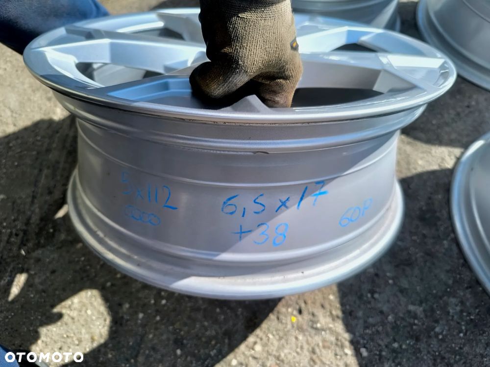 5x112 Felgi Aluminiowe Alufelgi 17 Koła AUDI A3 8P 8V 8Y A4 B5 B6 B7 A6 C5 C6 Q2 Q3 Legnica ALU-RAD VW SEAT SKODA 83A - 11