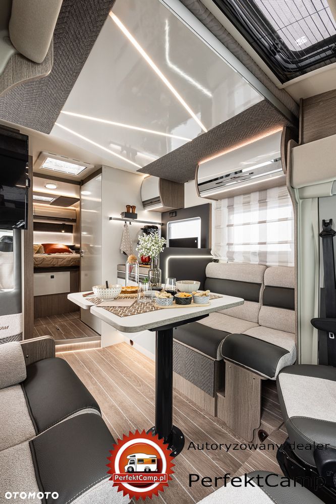 Roller Team ZEFIRO 267TL 2026 NOWOŚĆ! AUTOMAT 165KM TV 32 CALE ANTENA DVBT ADAPTACYJNY TEMPOMAT BAGAŻNIK NA ROWERY - 8